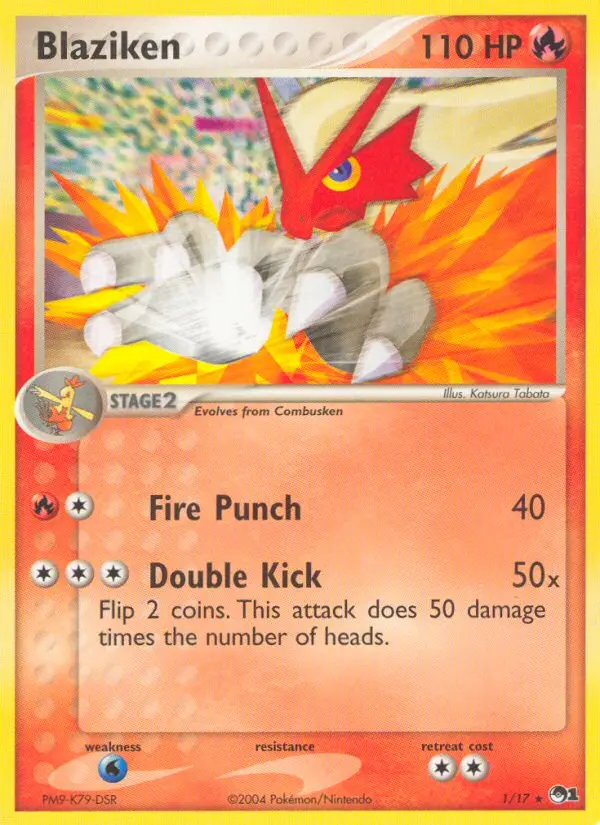 Blaziken - POP Series 1 001/017 (Regular)
