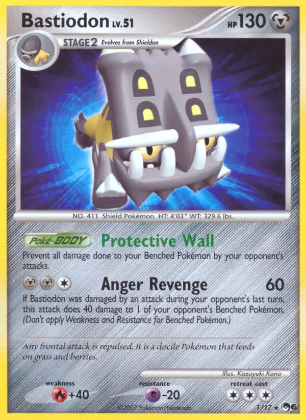 Bastiodon - POP Series 6 001/017 (Regular)