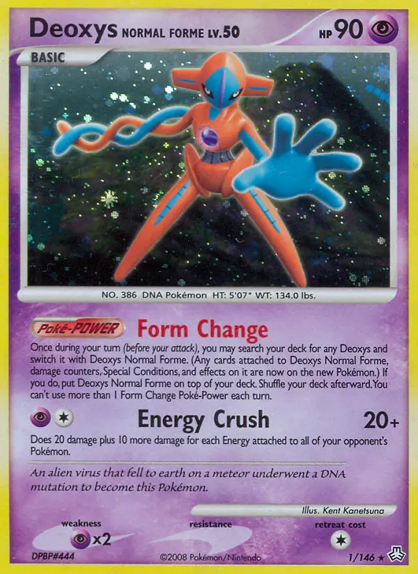 Deoxys Normal Forme - Legends Awakened 001/146 (Reverse Holo)