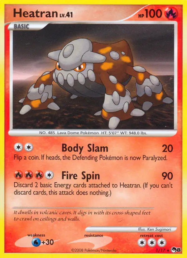 Heatran - POP Series 8 001/017 (Regular)