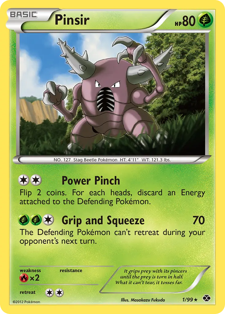Pinsir - Next Destinies 001/099 (Regular)