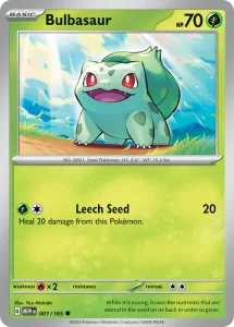 Bulbasaur - 151 001/165 (Regular)