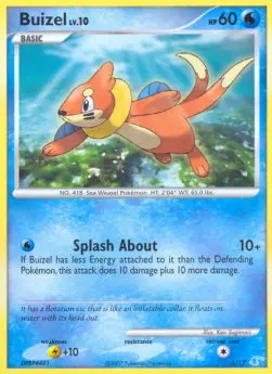 Buizel - DP Trainer Kit - Manaphy 001/012 (Regular)
