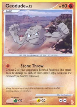 Geodude - DP Trainer Kit - Lucario 001/011 (Regular)