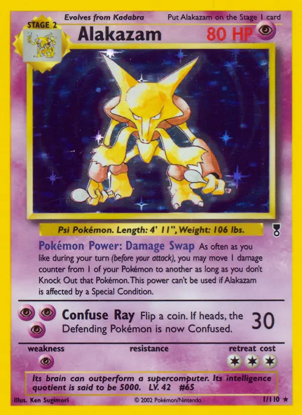 Alakazam - Legendary Collection 001/110 (Holo)