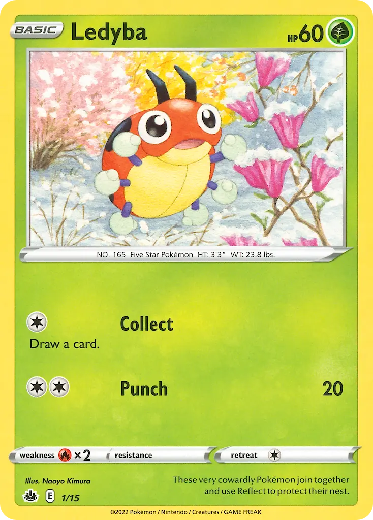 Ledyba - McDonald's Collection 2022 001/015 (Regular)