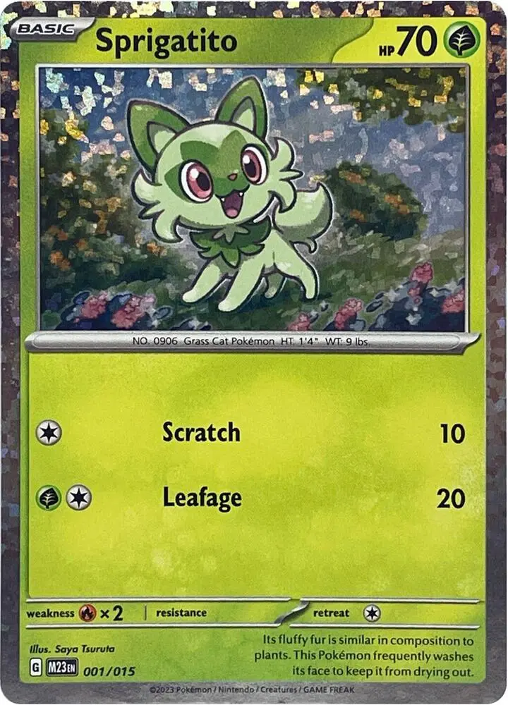 Sprigatito - McDonald's Collection 2023 001/015 (Holo)