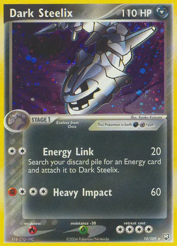 Dark Steelix - Team Rocket Returns 010/109 (Reverse Holo)