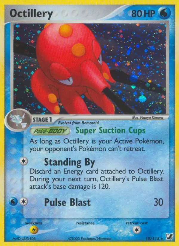 Octillery - Unseen Forces 010/115 (Holo)