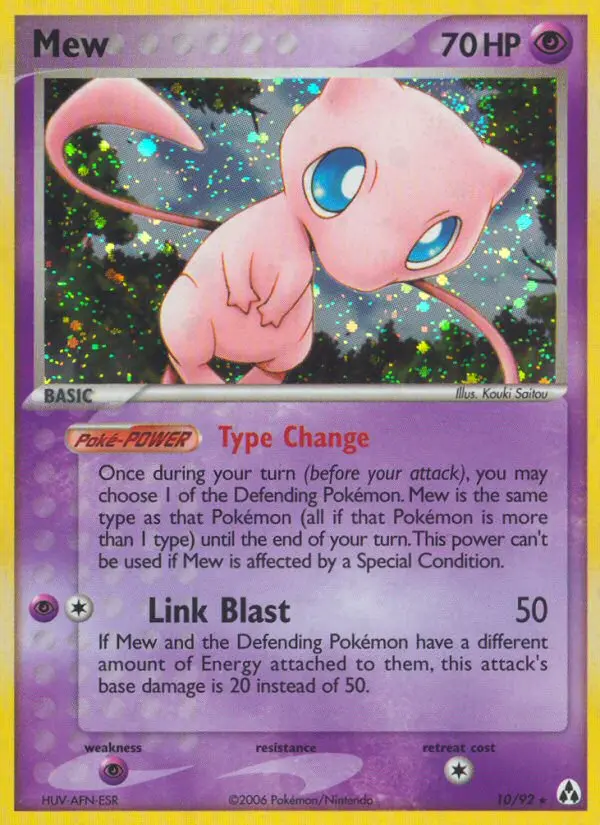 Mew - Legend Maker 010/092 (Reverse Holo)