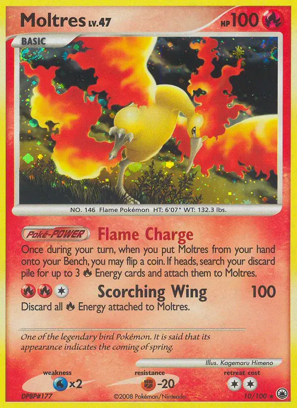 Moltres - Majestic Dawn 010/100 (Holo)
