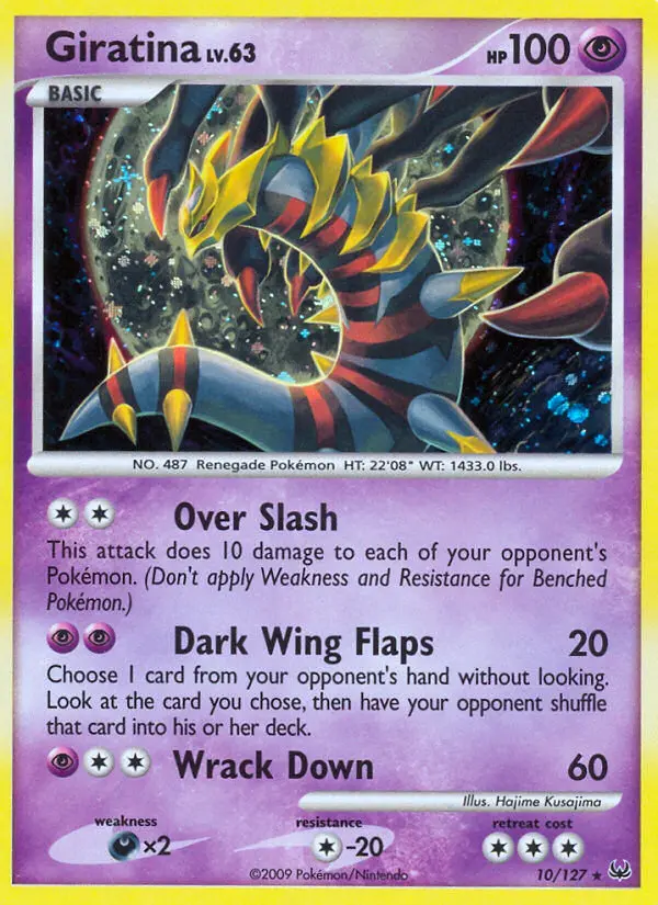 Giratina - Platinum 010/127 (Reverse Holo)