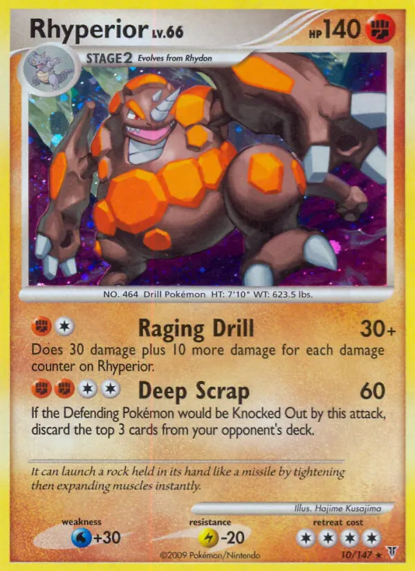 Rhyperior - Supreme Victors 010/147 (Reverse Holo)