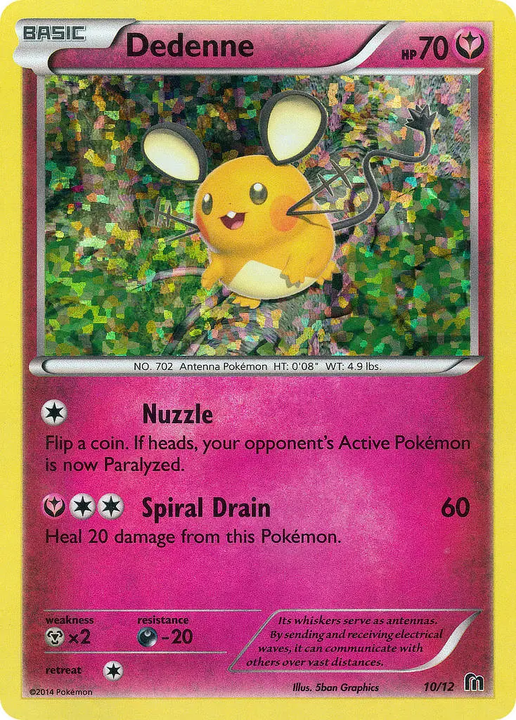Dedenne - McDonald's Collection 2016 010/012 (Holo)