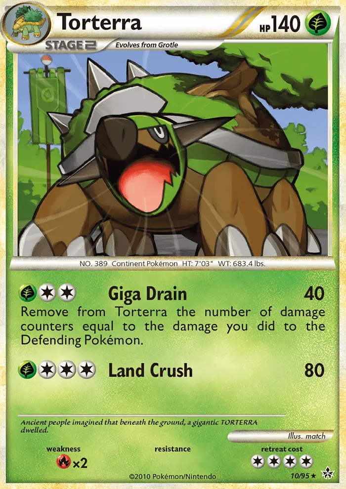 Torterra - Unleashed 010/095