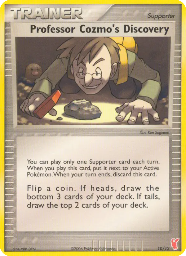 Professor Cozmo's Discovery - EX Trainer Kit 2 Plusle 010/012 (Regular)