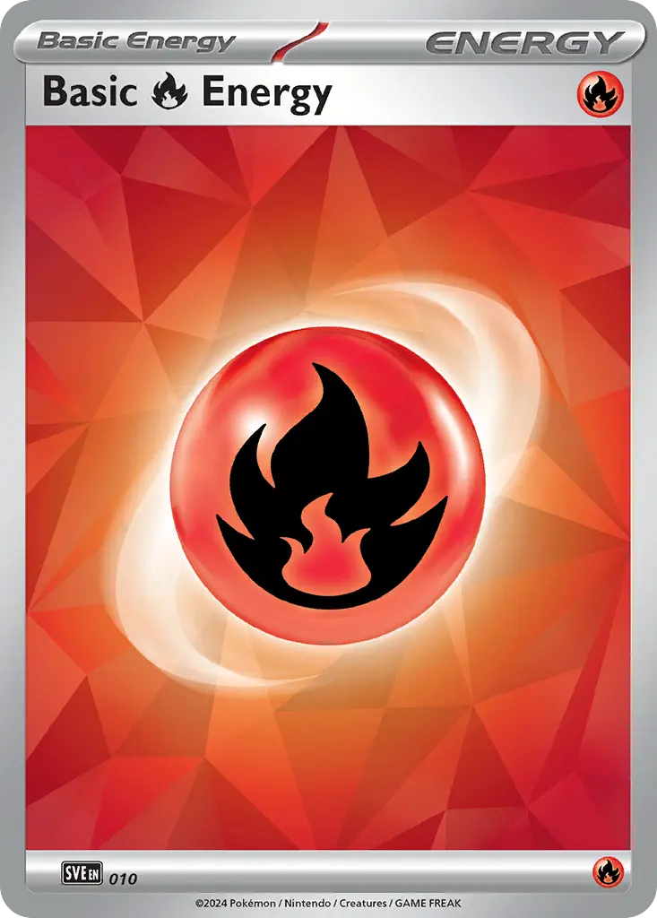 Basic Fire Energy - Scarlet & Violet Energies 010/008 (Regular)
