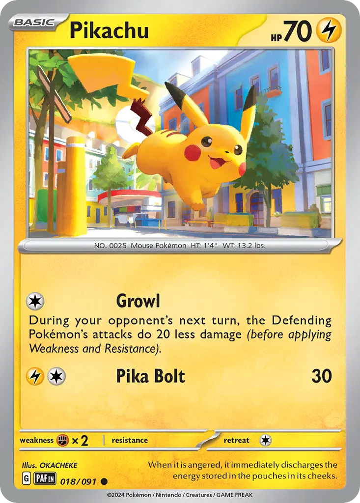 Pikachu - Trick or Trade 2024 010/030 (Cosmos Holo)