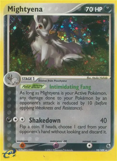 Mightyena - Ruby & Sapphire 010/109 (Holo)