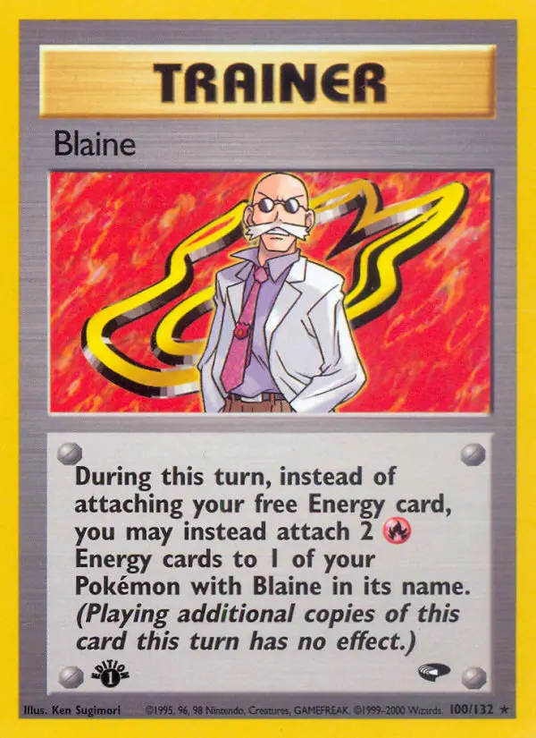 Blaine - Gym Challenge 100/132 (Regular)