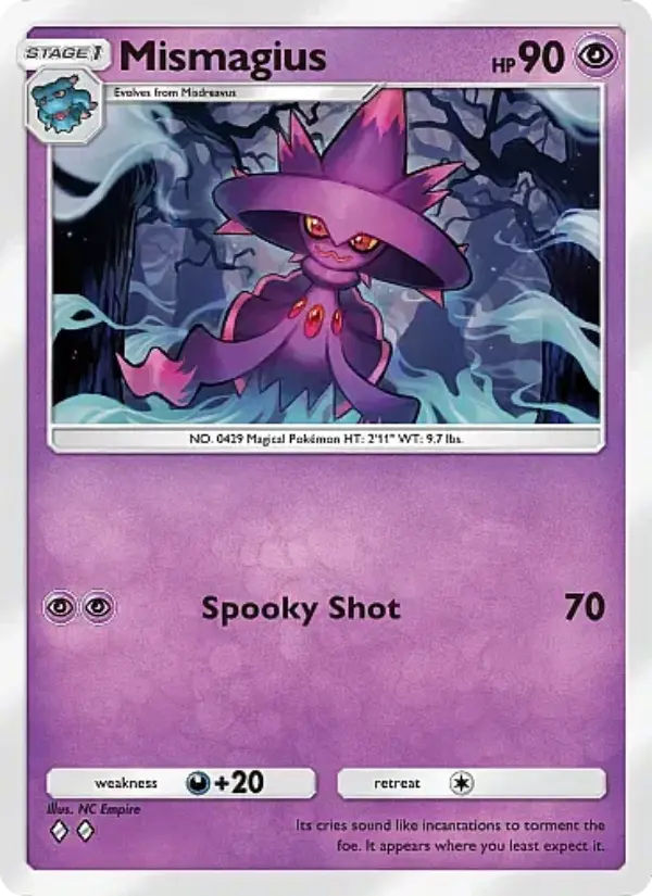 Mismagius - Mega Rising 100/226