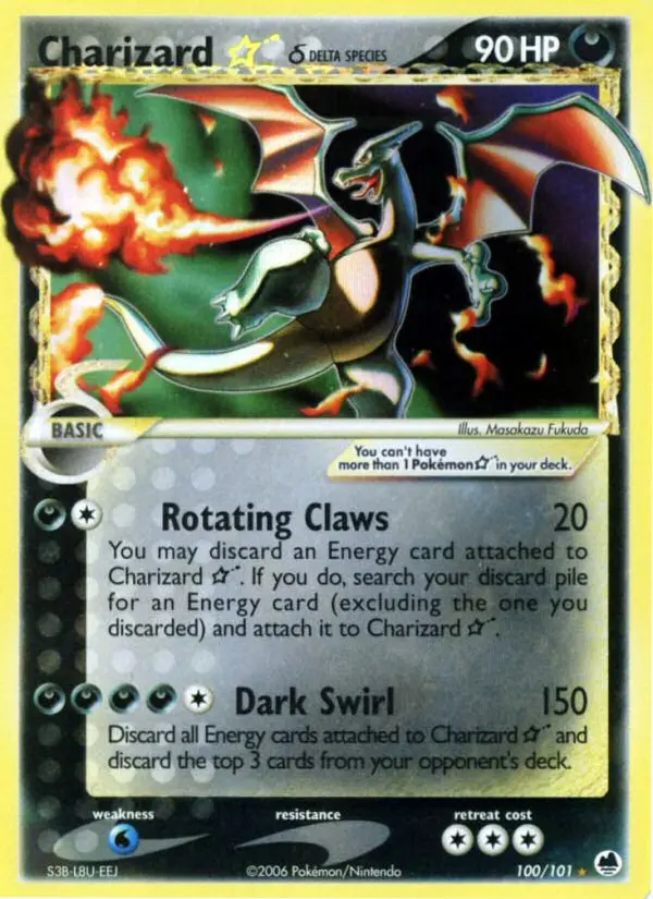 Charizard ★ δ - Dragon Frontiers 100/101 (Holo)