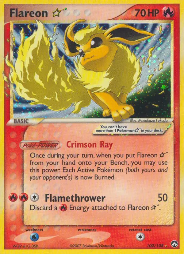 Flareon ★ - Power Keepers 100/108 (Holo)