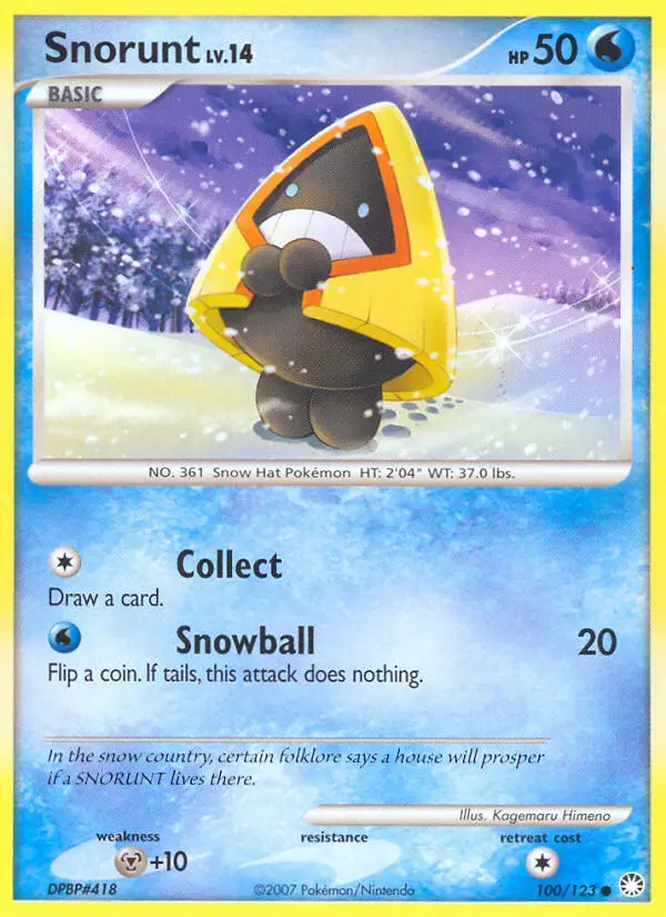 Snorunt - Mysterious Treasures 100/123 (Regular)