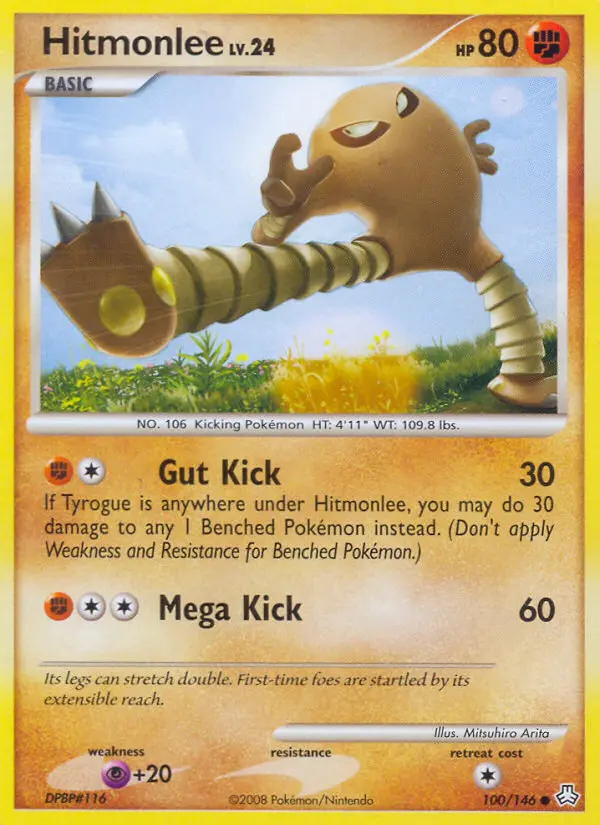 Hitmonlee - Legends Awakened 100/146 (Regular)