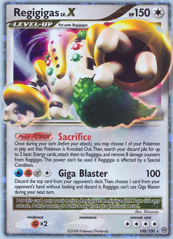 Regigigas LV.X - Stormfront 100/100 (Holo)