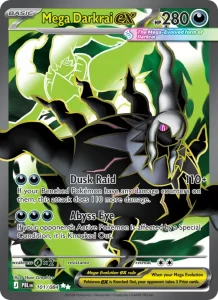 Mega Darkrai ex - Pitch Black 101/084 (Ultra Rare)