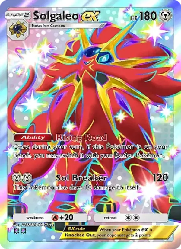 Solgaleo ex - Crimson Blaze 101/069