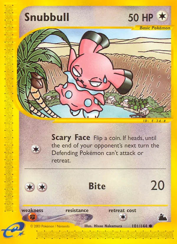 Snubbull - Skyridge 101/144 (Regular)