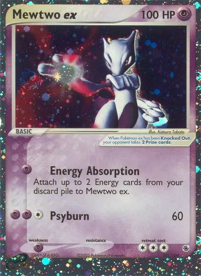 Mewtwo ex - Ruby & Sapphire 101/109 (Rare Holo EX)