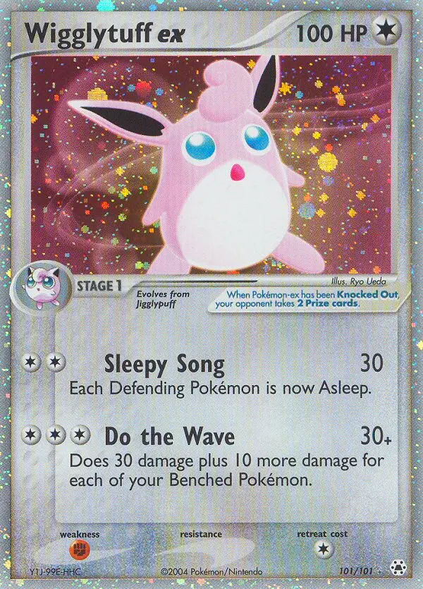 Wigglytuff ex - Hidden Legends 101/101 (Rare Holo EX)