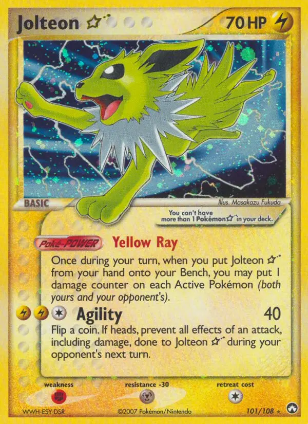 Jolteon ★ - Power Keepers 101/108 (Holo)