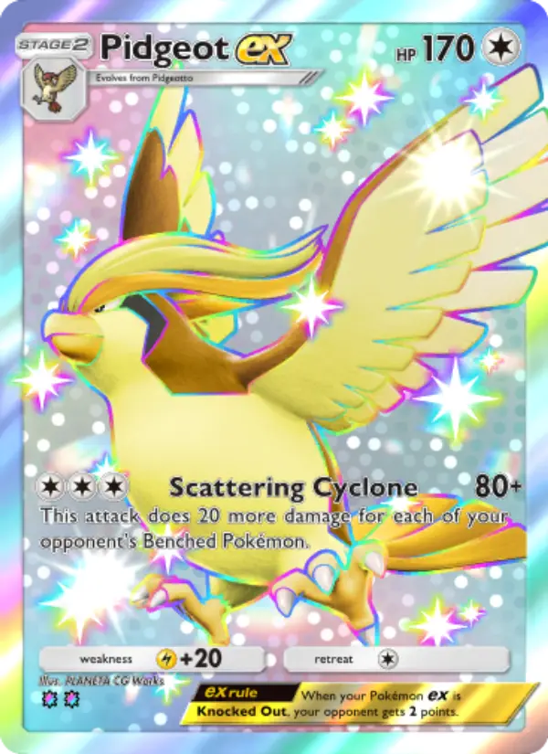 Pidgeot ex - Extradimensional Crisis 102/069