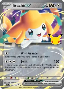 Jirachi ex - 30th Celebration 102/128 (Double Rare)