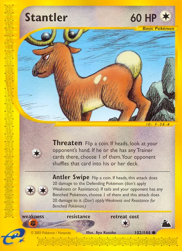Stantler - Skyridge 102/144 (Regular)