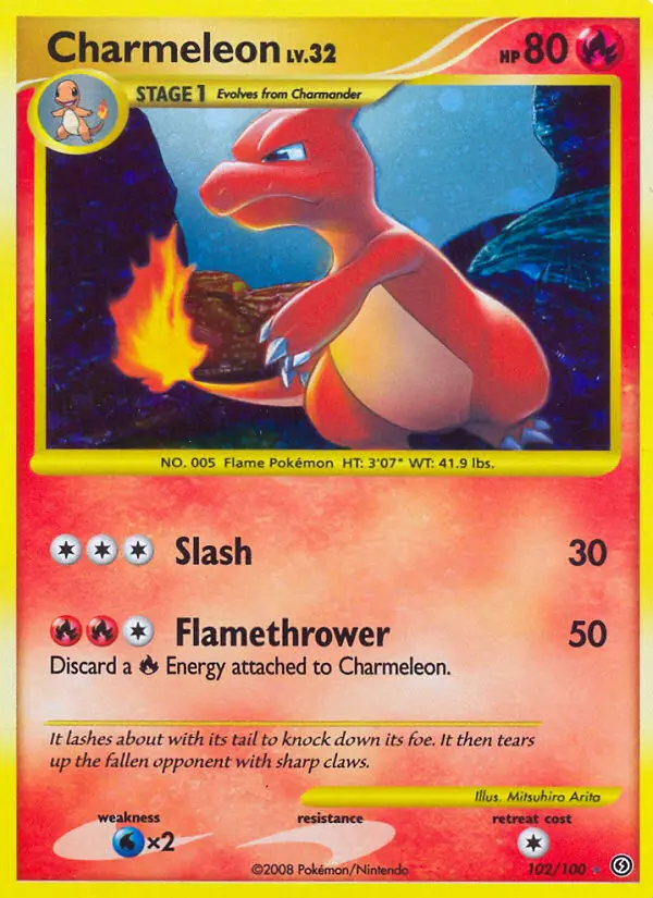Charmeleon - Stormfront 102/100 (Secret Rare)