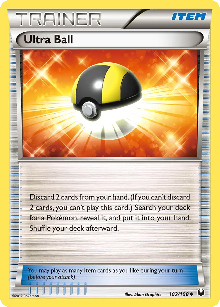 Ultra Ball - Dark Explorers 102/108 (Regular)