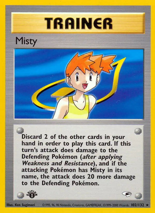 Misty - Gym Heroes 102/132 (Regular)