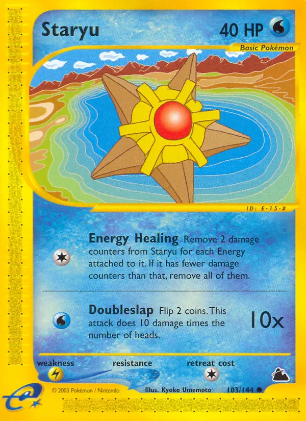 Staryu - Skyridge 103/144 (Regular)
