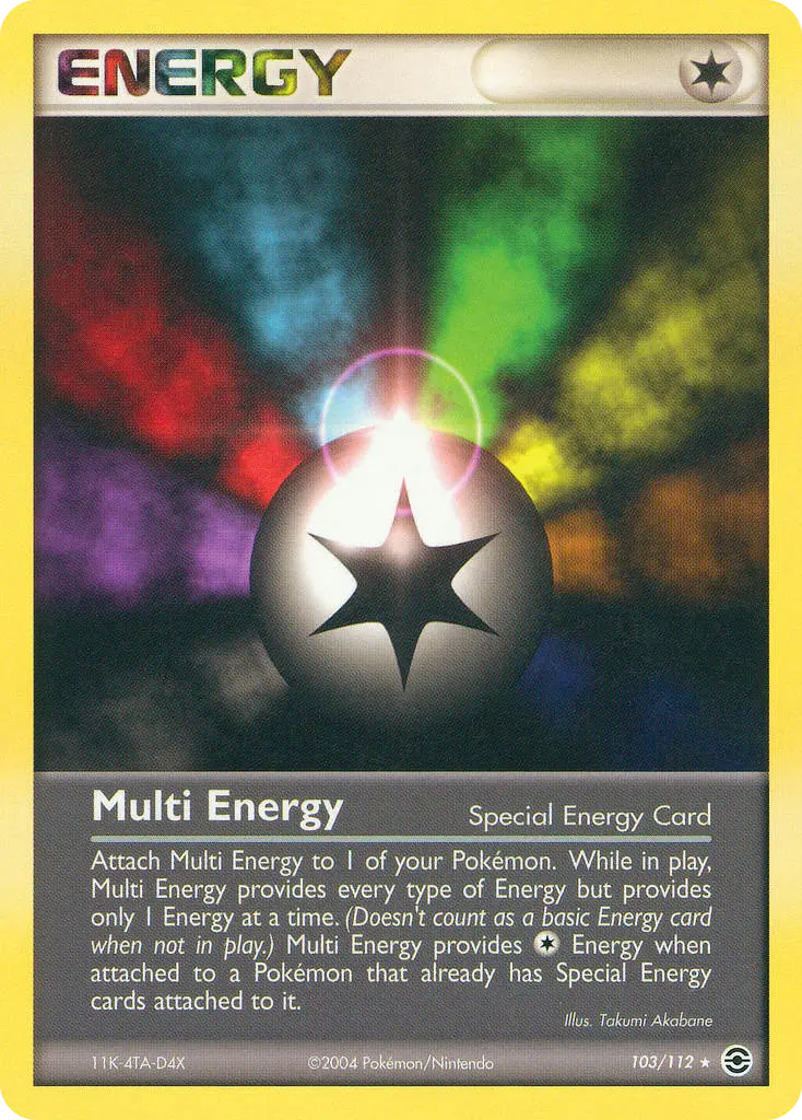 Multi Energy - FireRed & LeafGreen 103/112 (Regular)