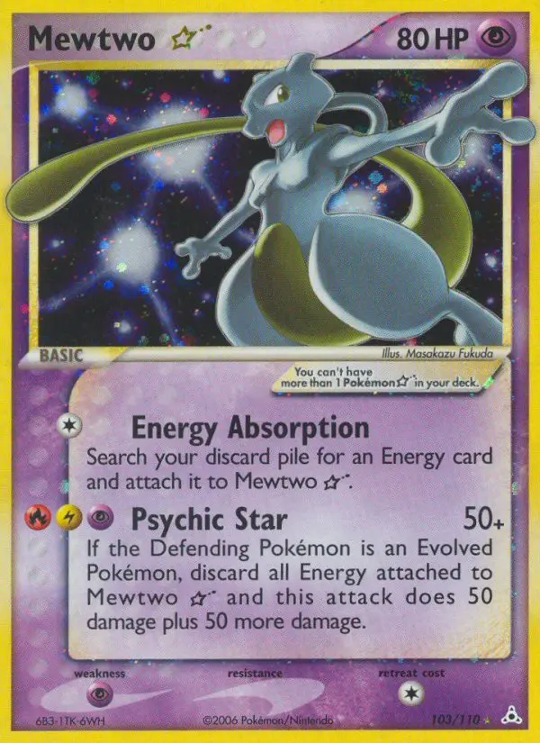 Mewtwo ★ - Holon Phantoms 103/110 (Holo)