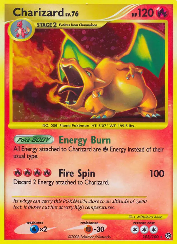 Charizard - Stormfront 103/100 (Secret Rare)