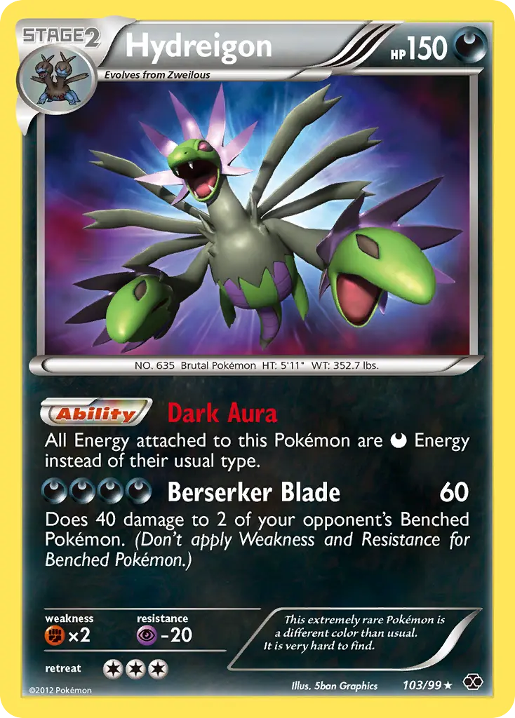 Hydreigon - Next Destinies 103/099 (Secret Rare)