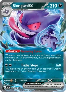 Gengar ex - Temporal Forces 104/162 (Holo)