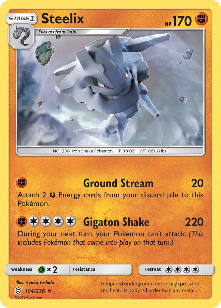 Steelix - Unified Minds 104/236 (Regular)
