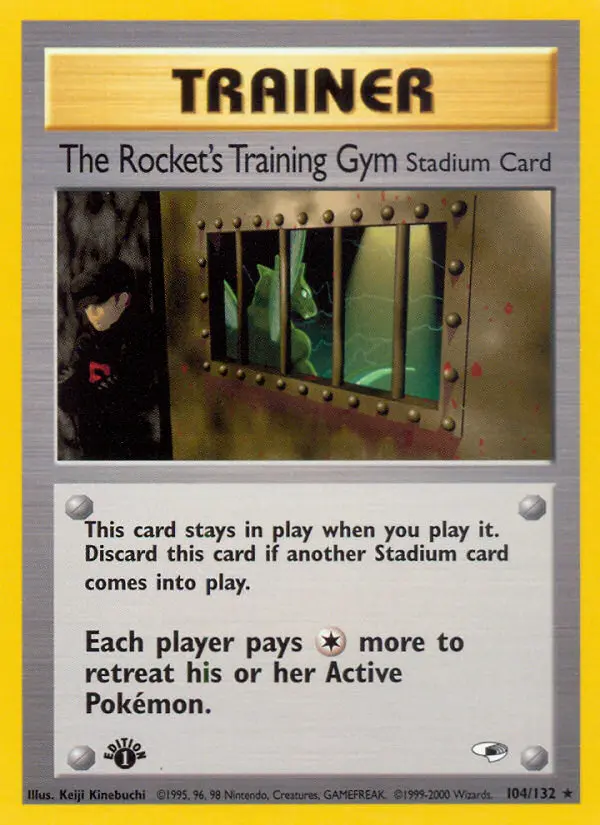 The Rocket's Training Gym - Gym Heroes 104/132 (Regular)